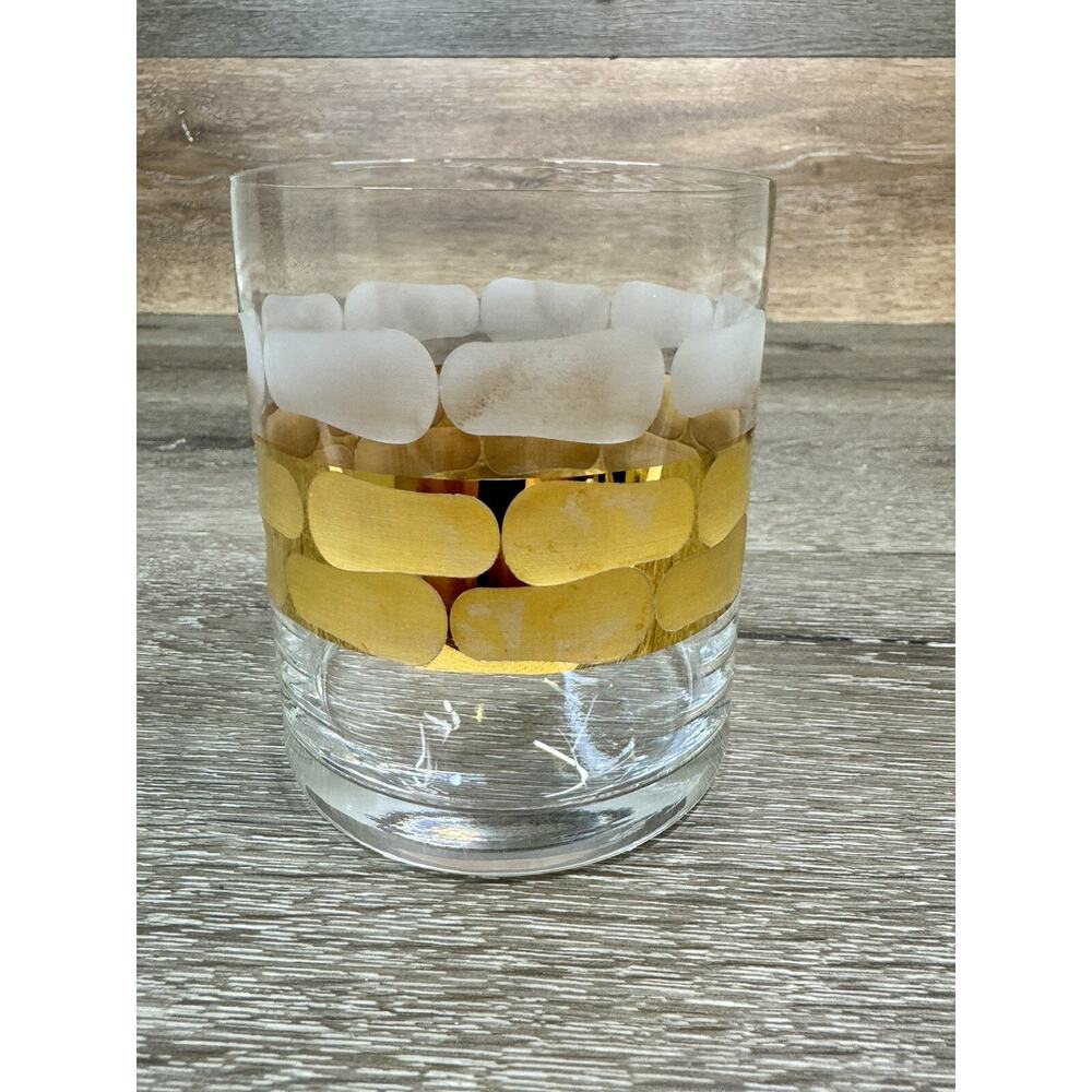 Michael Wainwright Truro Gold Double Old Fashioned Tumbler Lowball 13.2oz